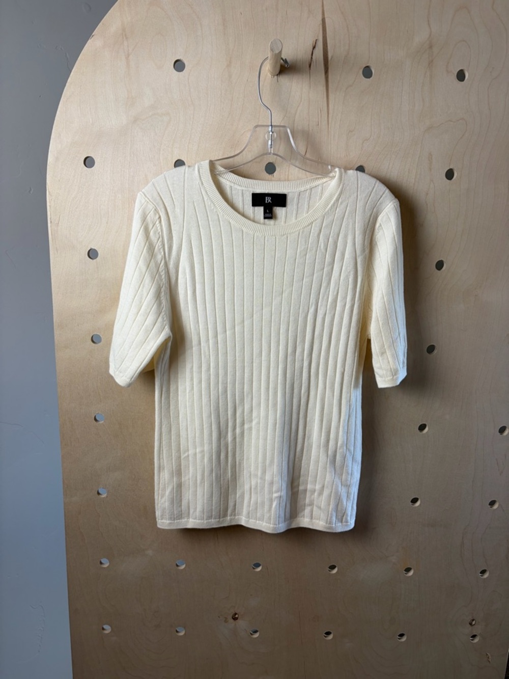 Set of 3 Banana Republic $80 RIBBED MERINO SCOOP-NECK SWEATERS Large - Picture 10 of 12